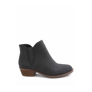 Gerona Perforated Suede Bootie